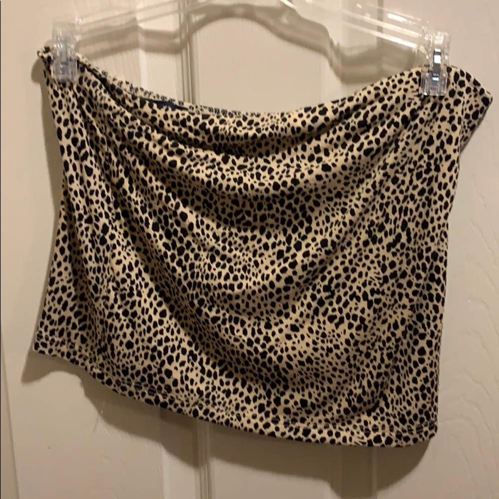 Printed tube top